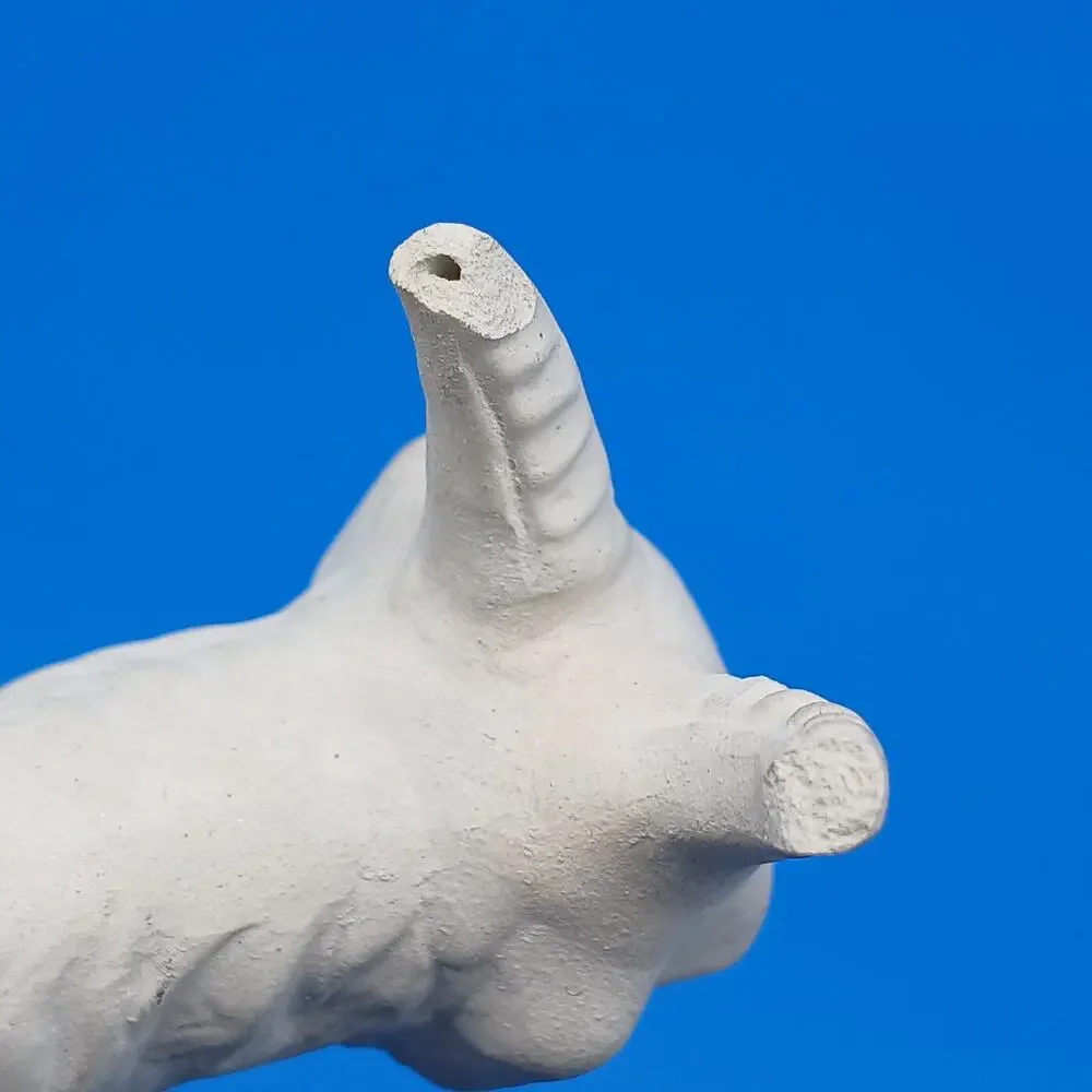 Vintage Atlantic & Euro-o-Con Mold Nativity Donkey Sheep - Unpainted & Unfired